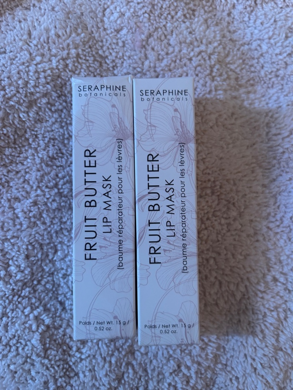 Seraphine Botanicals Fruit Butter Lip Mask - Light Pink Packaging (2)